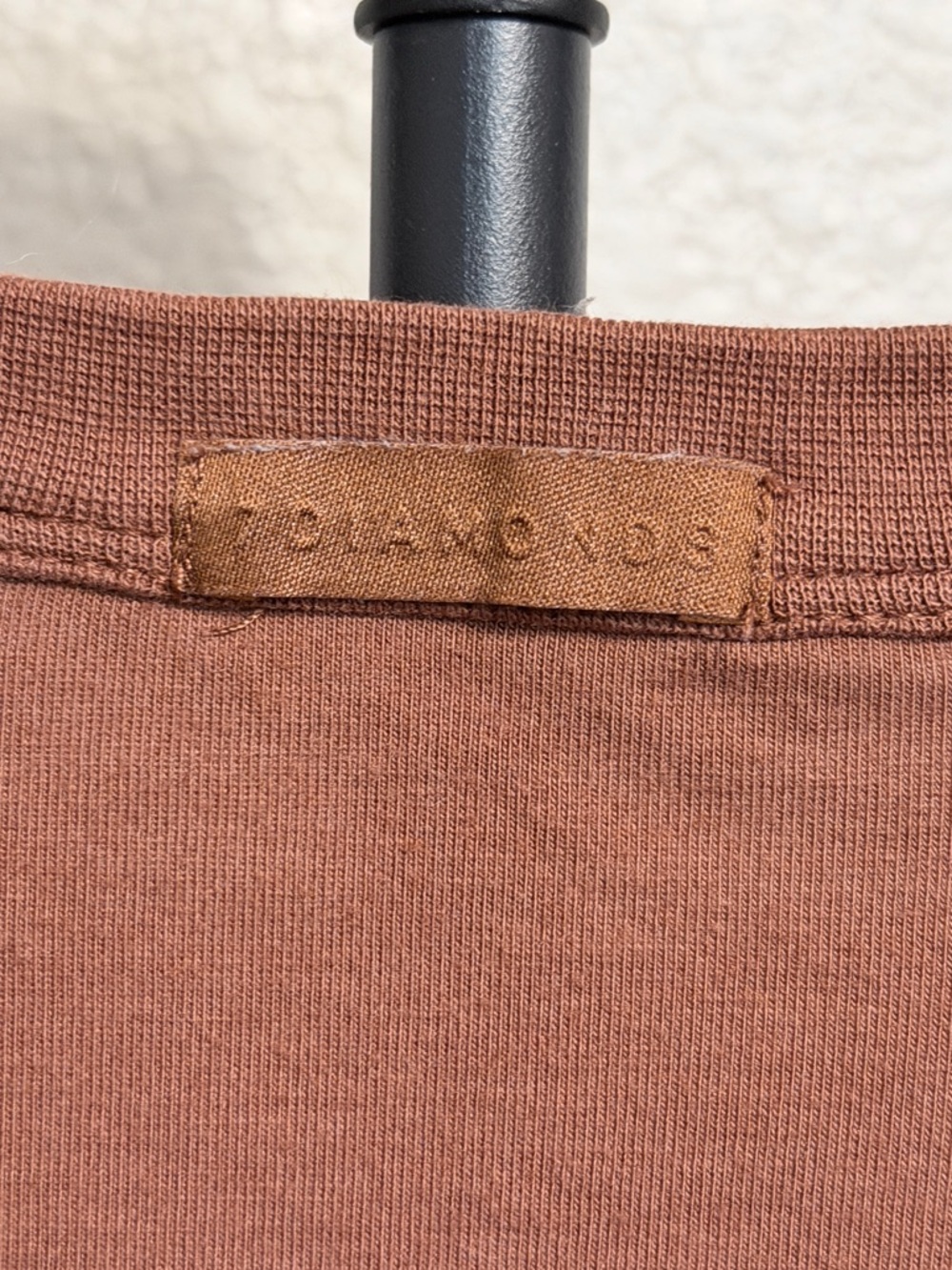 7 Diamonds Modal Boyfriend Tee Auburn Brown Oversized Soft Stretch T-Shirt - XL - Picture 6 of 7